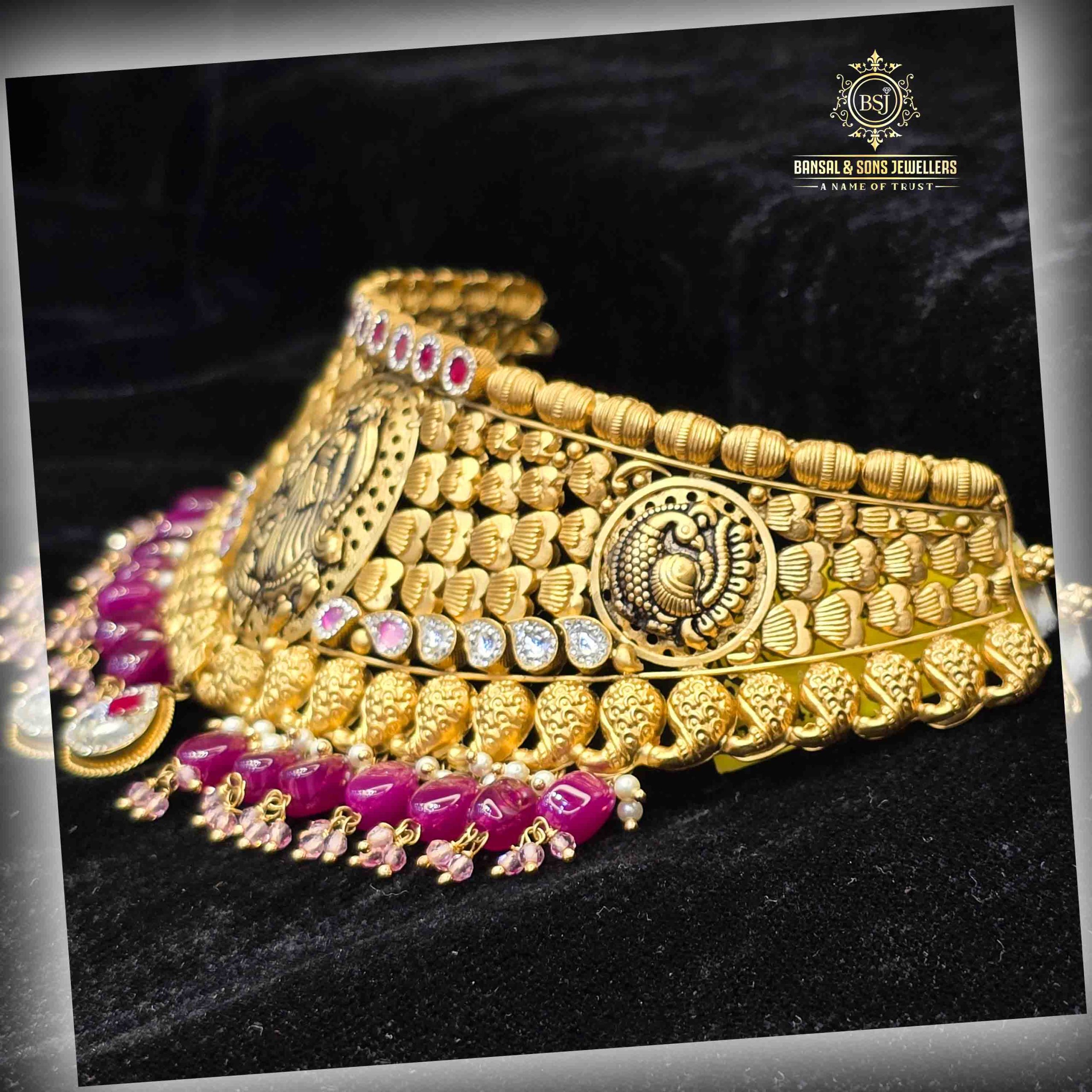 26. Antique choker set - Image 4